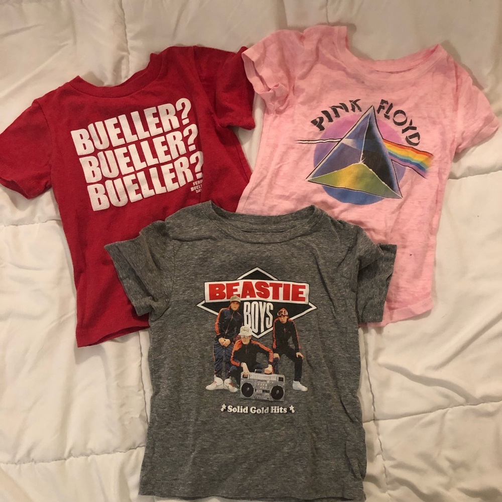 Hipster Toddler T-shirt Lot! Size 2T 3T